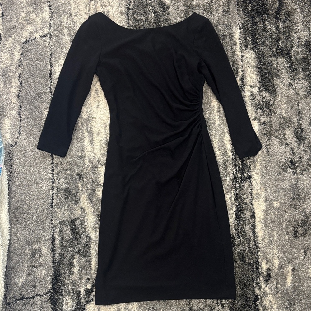 Lauren Ralph Lauren Black Long Sleeve Dress